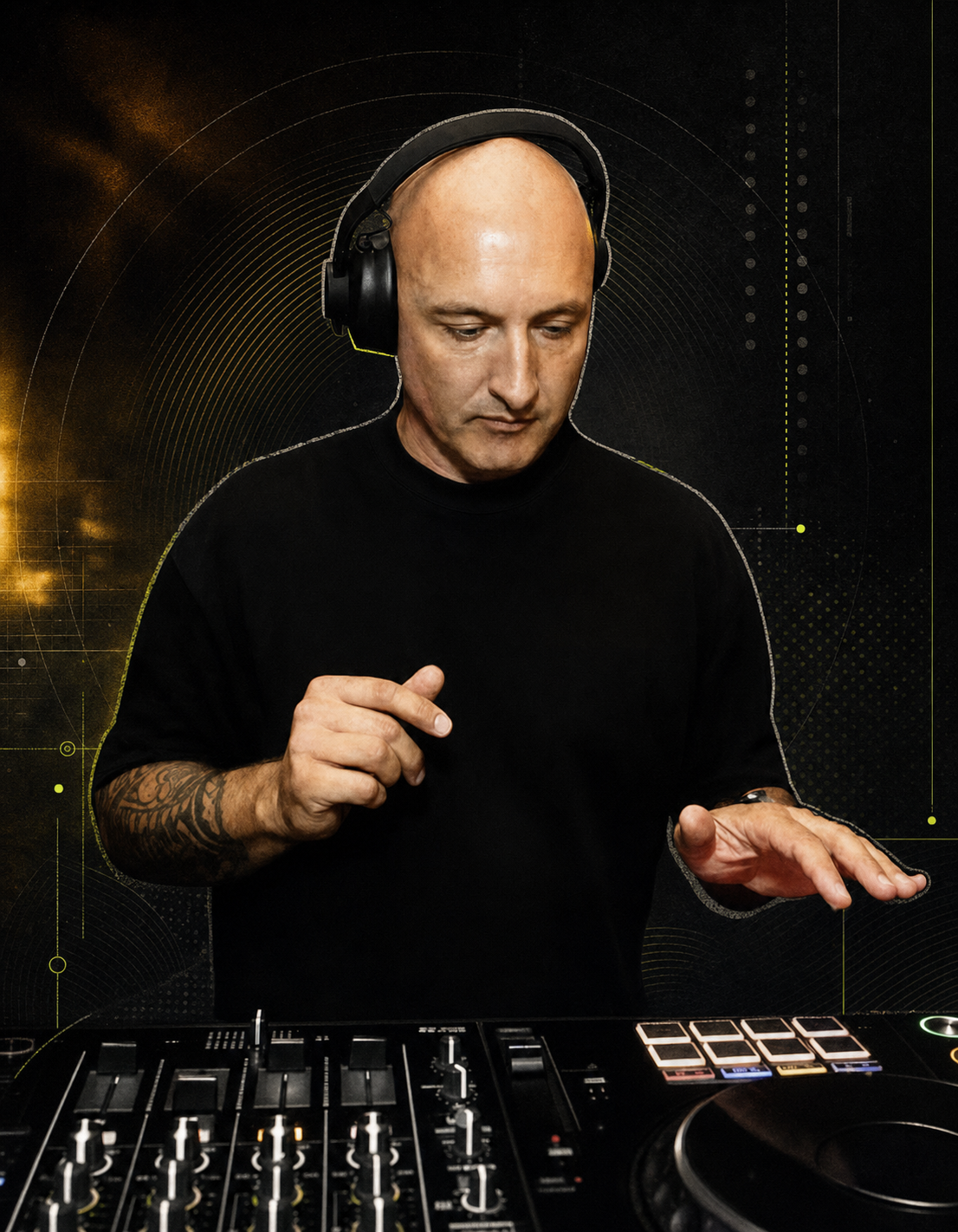 DJ Tony Rayna performing live at Laboratory